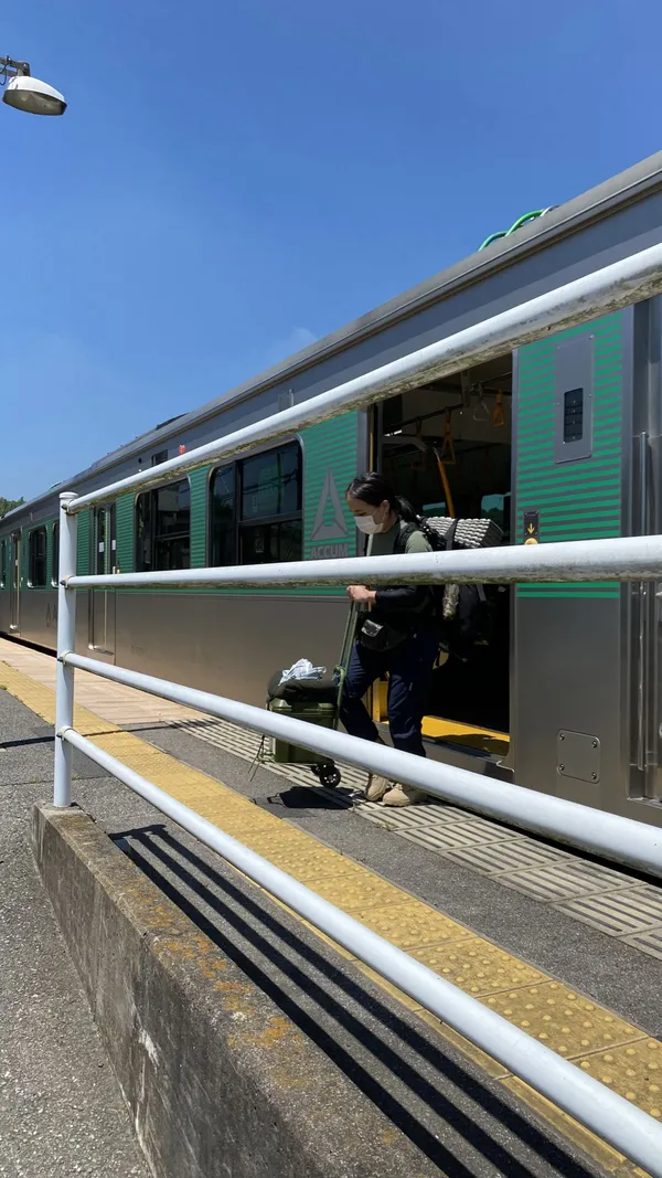 那須烏山 里山パークおいらの森 電車キャンパー歓迎プランのキャンプサイト